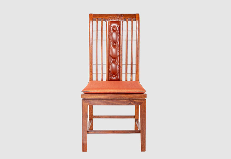 灯塔芙蓉榭中式实木餐椅效果图